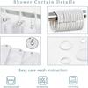 Fashion Woman Shower Curtain Modern Women Funny Bathtub Shower Curtain Decoration 12 Hooks 180X180Cm