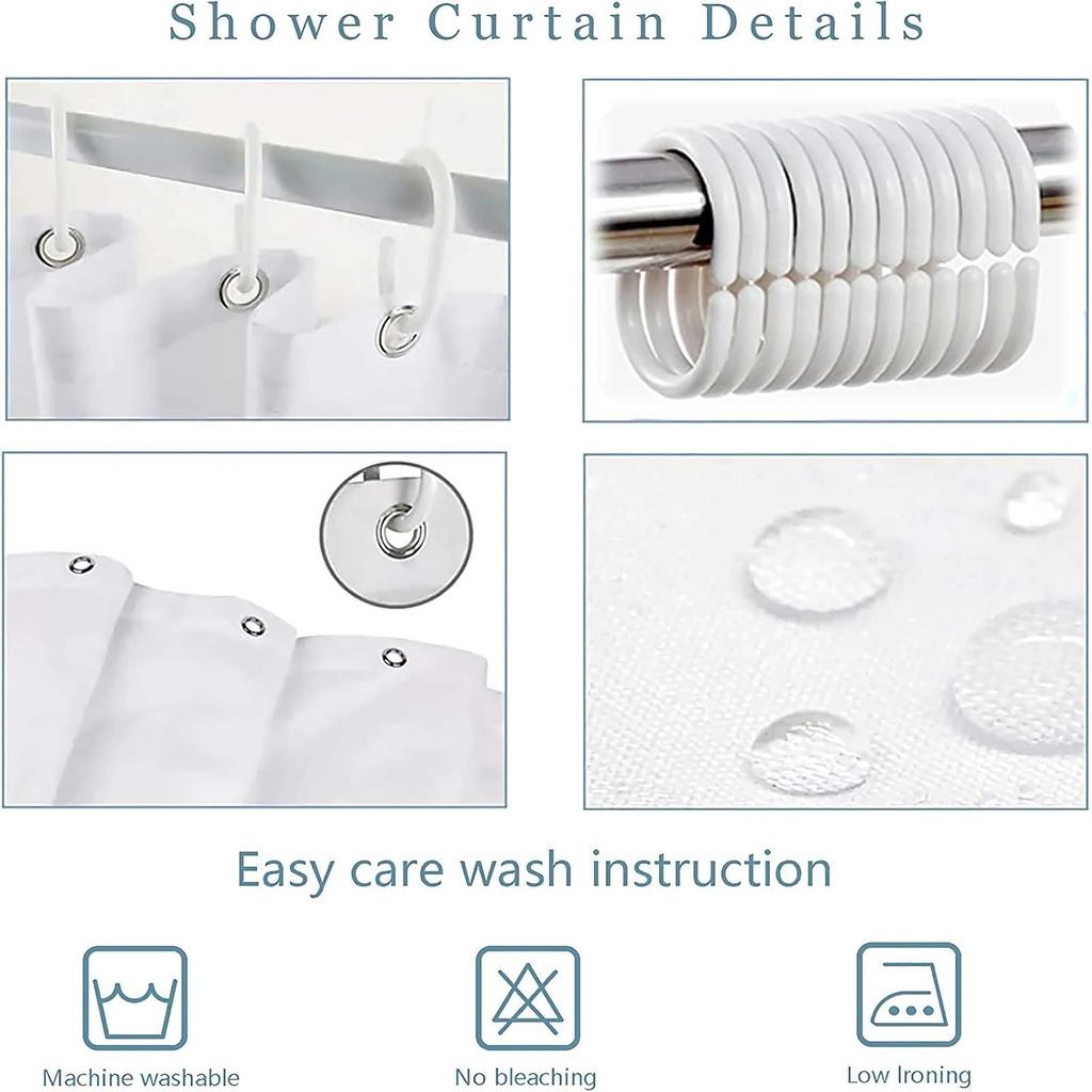 Fashion Woman Shower Curtain Modern Women Funny Bathtub Shower Curtain Decoration 12 Hooks 180X180Cm