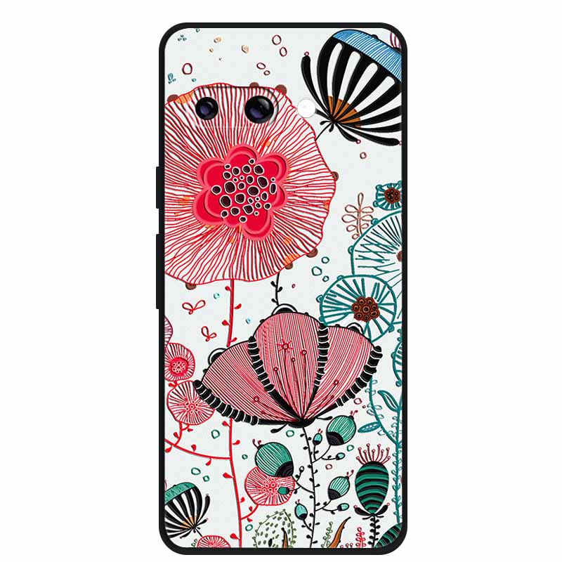 For Google Pixel 10a Case 3D Relief Flower Emboss Soft Silicone Funda Google Pixel 10a 5G 3D Cartoon Shell Pixel10a 3D Relief