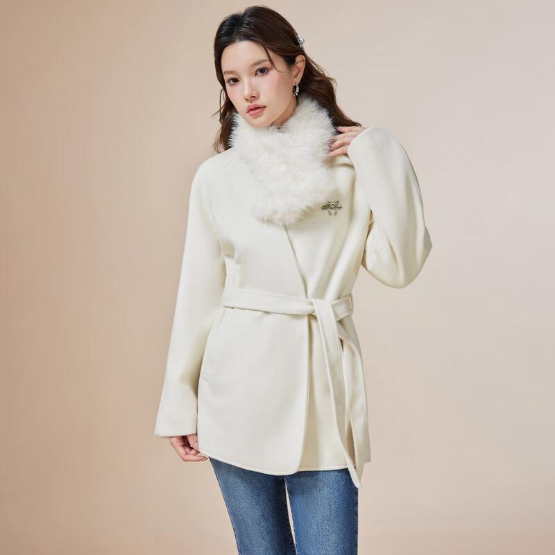 IEF 2025 Winter French Chic Wool Blend Coat