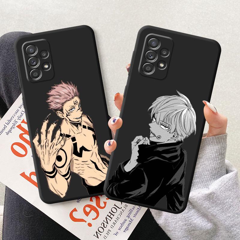 Husa de telefon Anime Jujutsu Kaisen pentru Samsung Galaxy A10 A20e A70 A54 A34 A40 A03s A04s A02 A01 A10s A02s A50 A03 Core A04