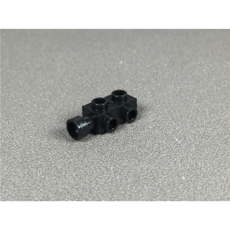 10pcs/lot MOC Bricks Modified 1 x 2 x 2/3 with Studs on Sides fit with 4595 Building Blocks Figure DIY Toys Dolls kids gifts