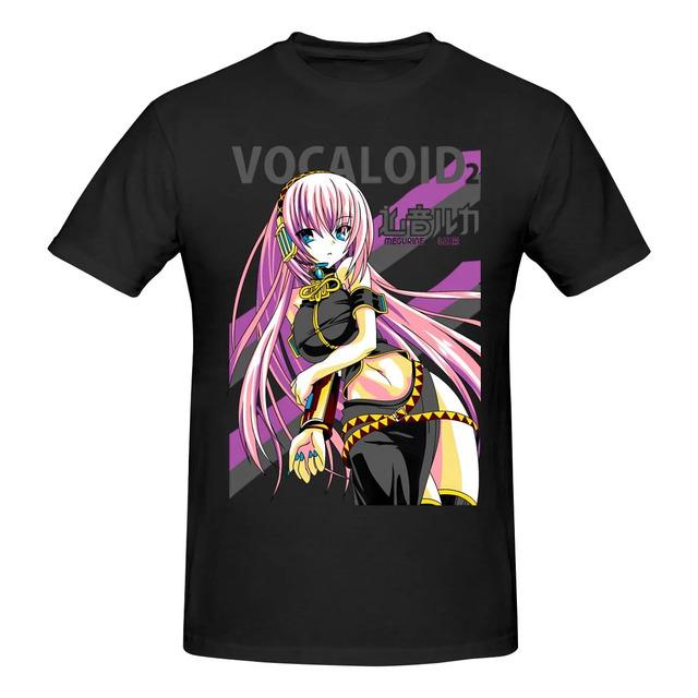 Camiseta Anime Hatsune Miku Luka Megurine Vocaloid S