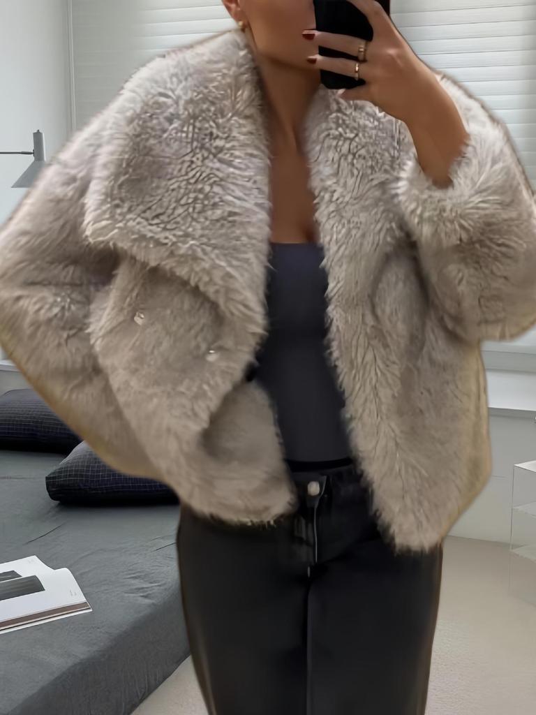 2024 Winter Women's Fox Fur Overcoat - Trendy European & American Fashion