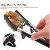 Silicone Pasta Clips Stainless Steel Cooking Serving Tongs Kitchen Tongs  Cooking Accessories