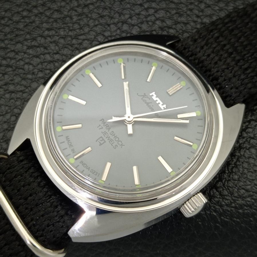 CLASSIC HMT MANUAL WINDING MENS GREY DIAL WRIST WATCH A426482-2