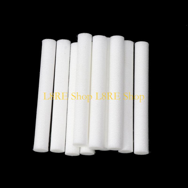 L8RE 10 PCS Mini Humidifiers Filters Refill Sticks Spare Cotton Swab Wick Sticks for Travel, Car, Baby Bedroom, Office