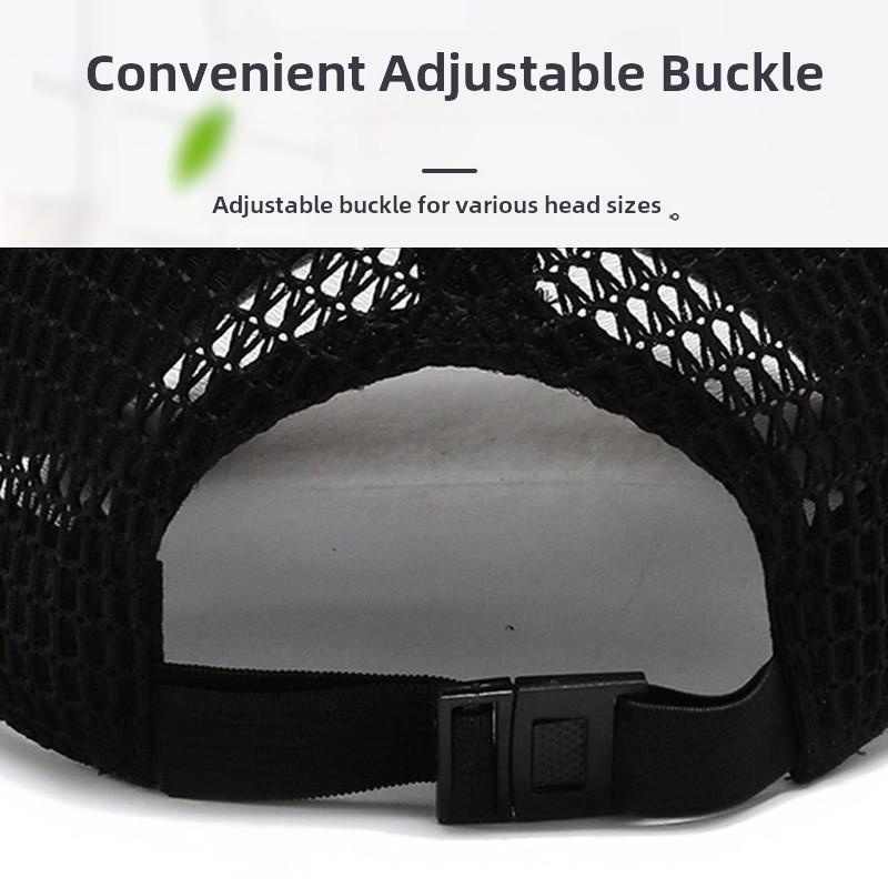 Summer Baseball Cap UV Protection Sun Visors Hat Breathable Mesh Outdoor Hiking Fishing Cap Adjustable Snapback Sun Cap Hat