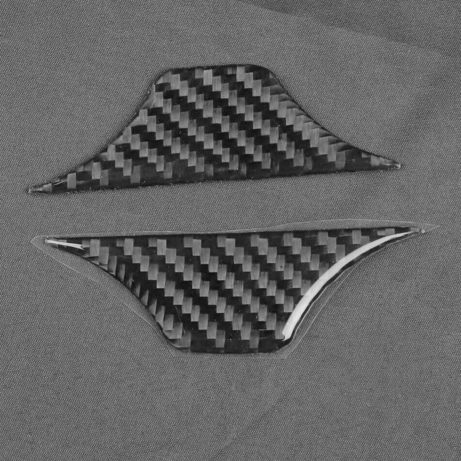 Carbon Fiber Central Water Cup Holder Cover For Hyundai Veloster JS N 19-22