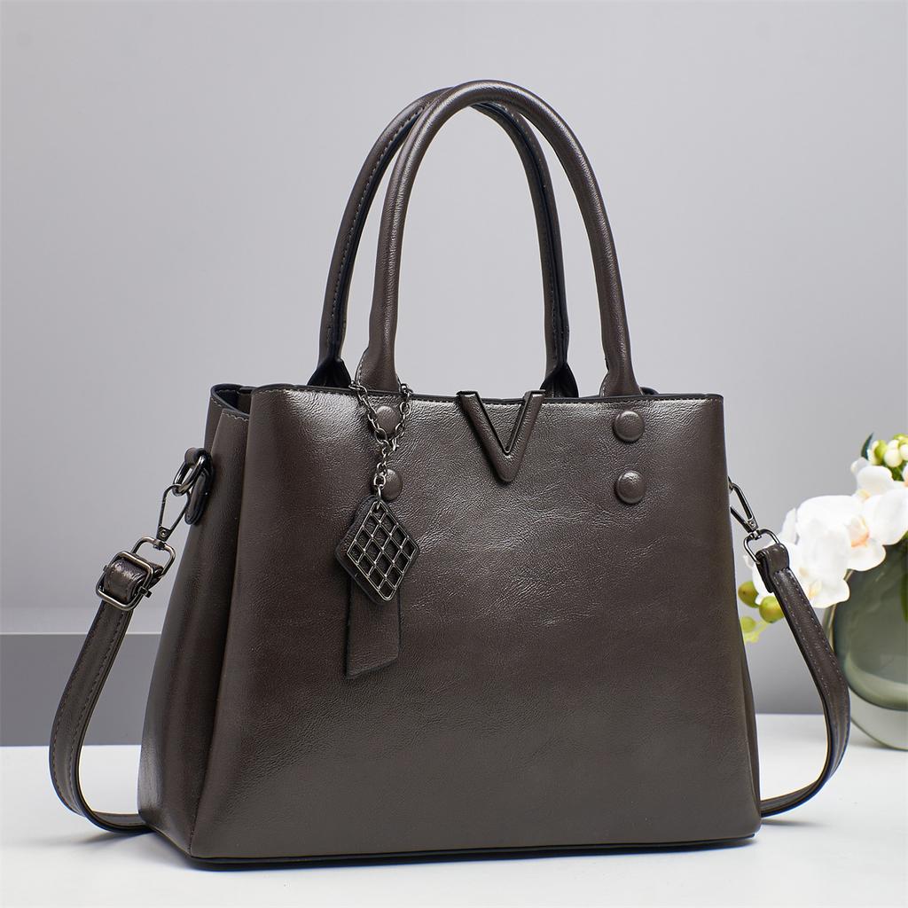 New High Appearance Level Retro Texture Handbag Advanced Sense Multi-layer Large Capacity Single Shoulder Bag All Crossbody Bag