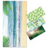 Beach Towel Double-sided Suede Microfiber Beach Camping Towel Sports Quick-dry Bath Towel