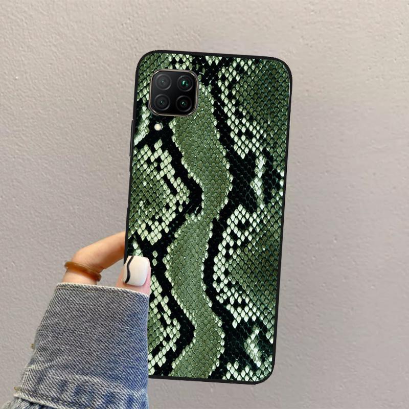 Ormskinnsmönster För Huawei Nova 10 9 SE 8i 11i 12i 12s Y60 Y61 Y70 Y90 Y72 Y73 Y91 P60 Pro P40 P30 Lite Fodral