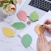 New DIY Leaf Sticky Notes Self-Adhesive 25 Sheets/Book Leaf Paper Pad Plant Leaf Stickers