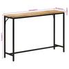 Console Table 110x30x75 cm Rough Solid Mango Wood and Iron