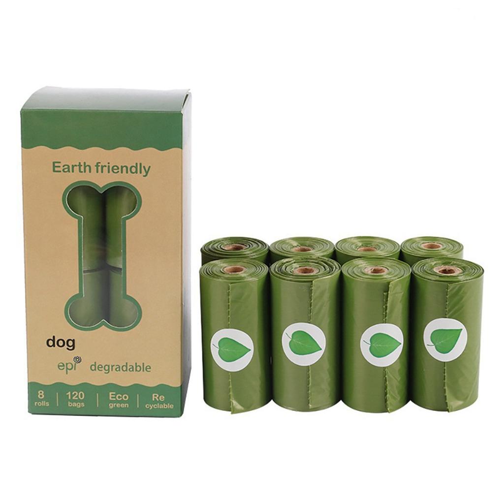 Biodegradables Dog Pet Poop Bags Rolls Extra Thick Leak Proof Waste Refuse Cleaningup Bags For Outdoor Animals Walking And Travel