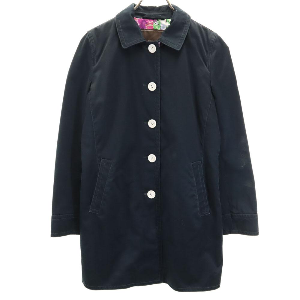 Coach Stainless Collar Coat XS Black Women Used
