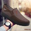 Men Breathable Shoes Fashion Light Old Beijing Cloth Men's Slip On Flat Canvas Shoes Work Zapatillas Hombre 2025