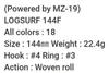 Bassday Log Surf 144F Long Casting Minnow Lure HH-116 (4061)