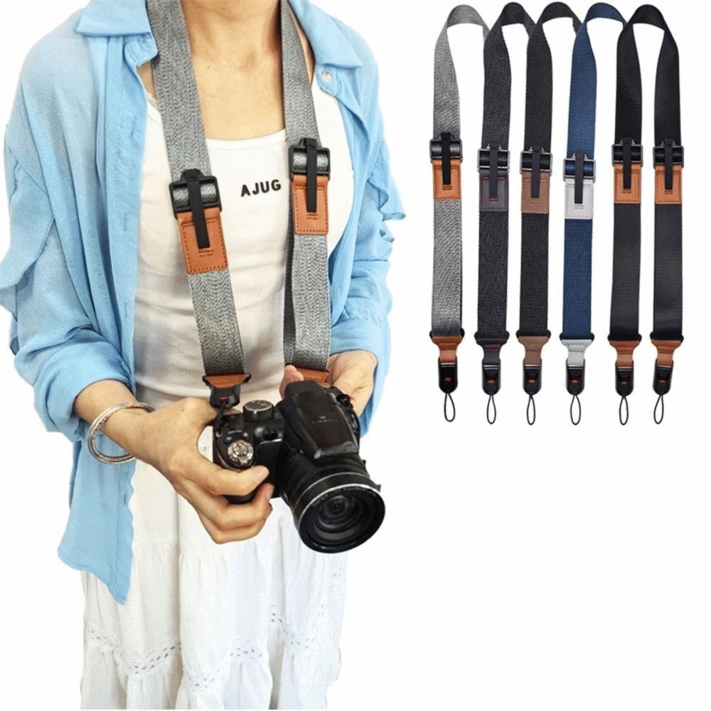 Quick Release Neck Strap Adjustable Crossbody Sling Belt Camera Shoulder Strap for DSLR Camera
