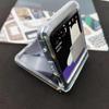 Kompatibel mit Motorola Razr 50 Ultra: Faltbare transparente Silikon-Schutzhülle