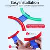 Educational Hopscotch Ring Training Game For Kids Body Sensory Development Antislip Plastic Hoops for Outdoor Activity