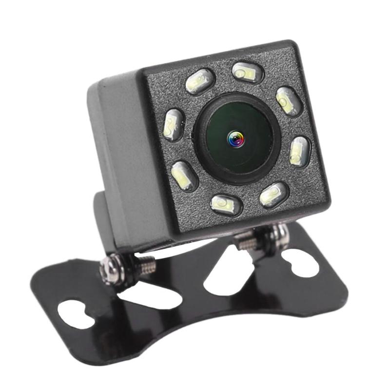 

Универсальная 4/8/12LED автомобильная камера заднего вида, камера ночного видения, резервная парковка, камера заднего вида, широкоугольный объектив 170° Only camera 8LEDS чёрный
