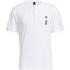 Logo Print Crew Neck T-Shirt Men Tops White HE5176
