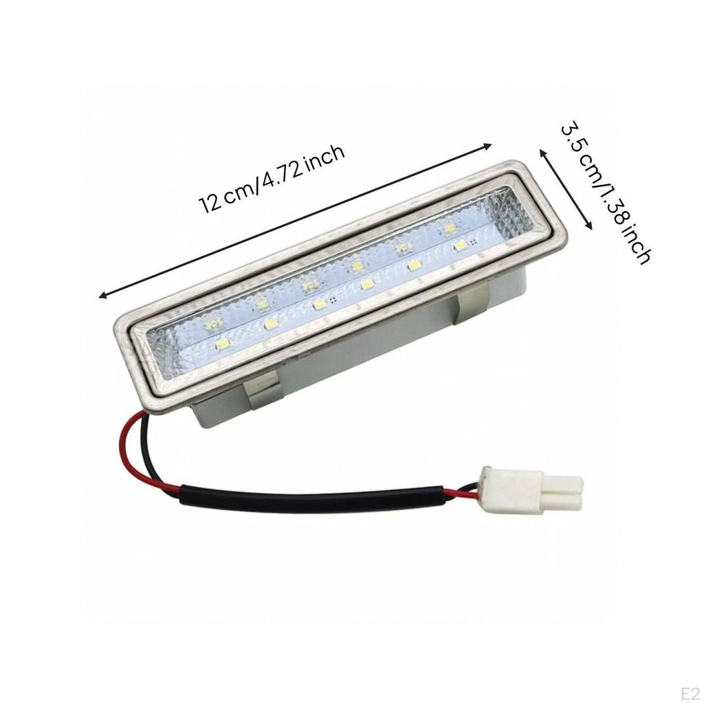 LED Range Hood Light with Connector 12V DC Under Cabinet Panel Slim