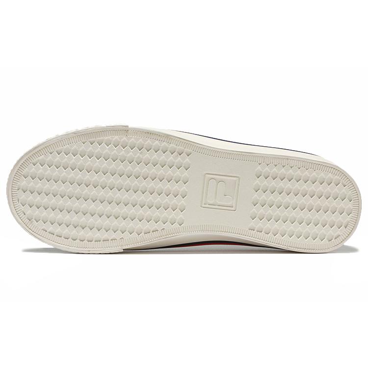 Fila Scanline Canvas Low Top Skateboard Shoes Unisex Ecru 1XM01586D_920