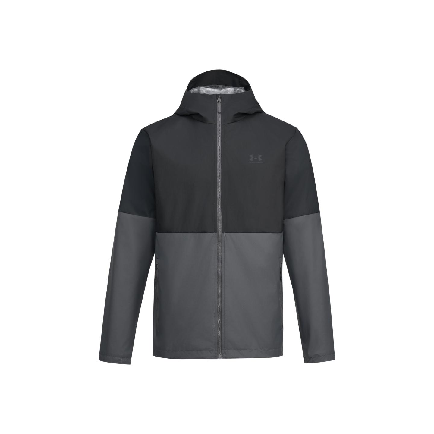 Vestes Homme Under Armour Vestes Homme Castle Rock Gray 025 à Capuche (Non détachable) Coupe droite modérée L