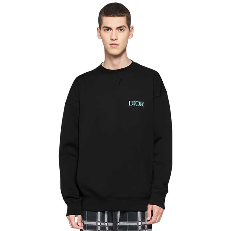 DIOR FW22 Sweatshirt Men's Black 293J674H0531-C986