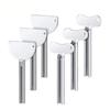 Stainless Steel Handle Toothpaste and Dye Cream Squeezer for Hair Salons