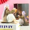 12cm Frieren Beyond Journey's End Frieren Anime Figure Desktop Cute night-suit Frieren Figurine Model Doll Toy Fans Gifts