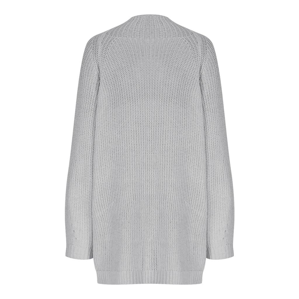 Women's Knitted Long-sleeved Loose Sweater Knitted Dress