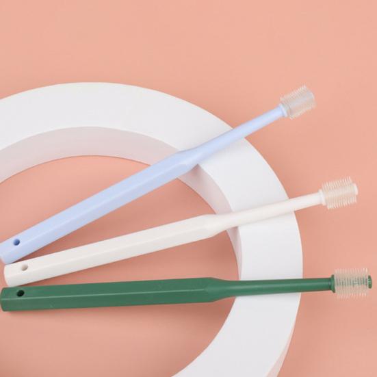 Yousheng Pet Toothbrush Soft Portable TPE 360 Degree Oral Cleaning Pet Dog Toothbrush for Kitty