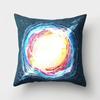 Outer Space Style Polyester Throw Pillow Case Spaceship Astronaut Print Cushion Cover Decorative For Sofa Bed Home Living Room