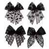 Bat Embroidery Halloween Hairpins Lace Tulle Veil Bow Hair Clips New Hair Clips Hair Accessories