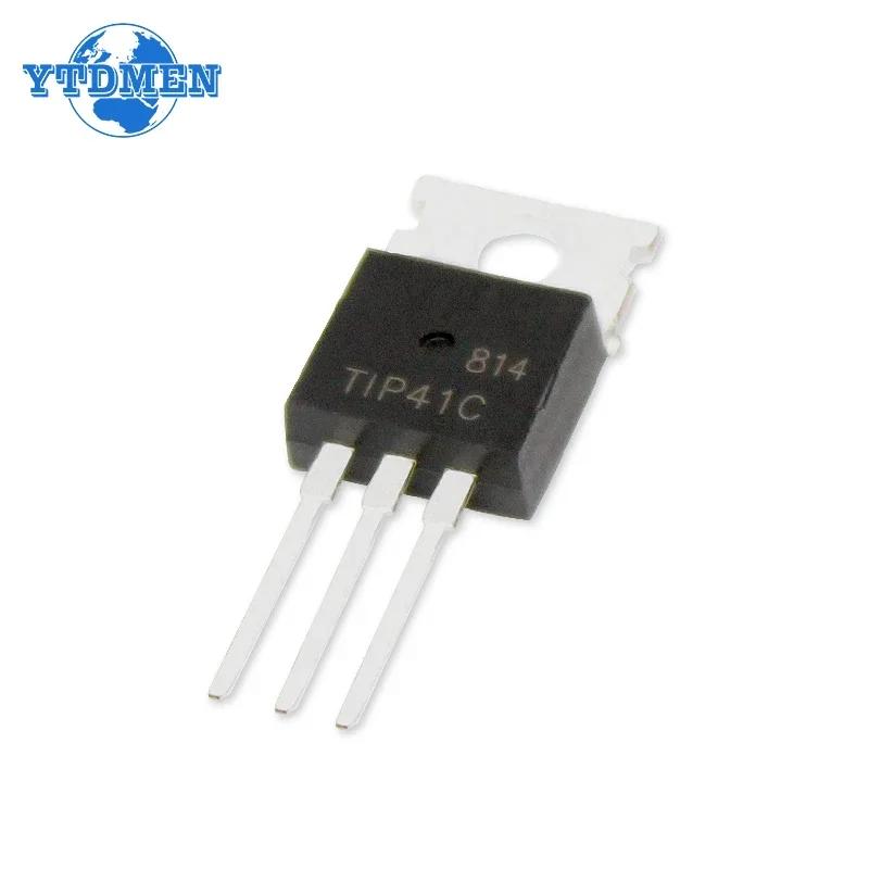 5/10PCS TO-220 Transistor TIP41C TIP42C 100V 6A NPN Transistors TIP41 TIP42