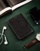 OKL-CRCL Black Leather Document Case