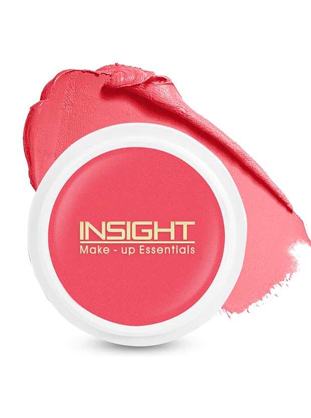 INSIGHT Blusher | Blendable Formula | Natural Dewy Finish | Creamy Matte Texture | Multiuse | Highly Pigmented |Infused With Vitamin E| Strawbery D