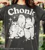 Chonk Retro Cat 90s Graphic Style Comfort Colors® Tshirt, Funny Fat Kitten Vintage Tee, Animal Lover Y2k Streetwear, Chubby Cat Meme Gift