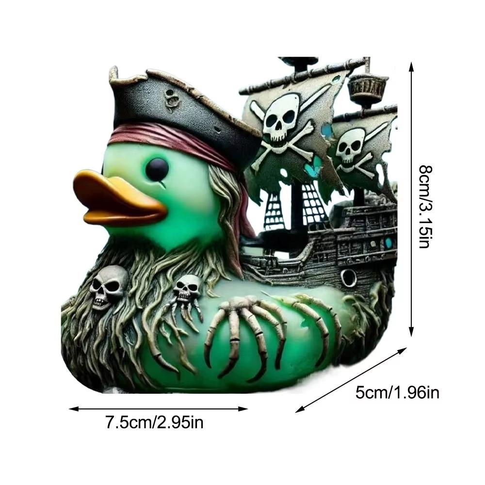 Special-Shaped Duck Ornament Alien Duck Statue Wicked Funny Mysterious Devil Duck Home Decoration Ornament Car Accessory