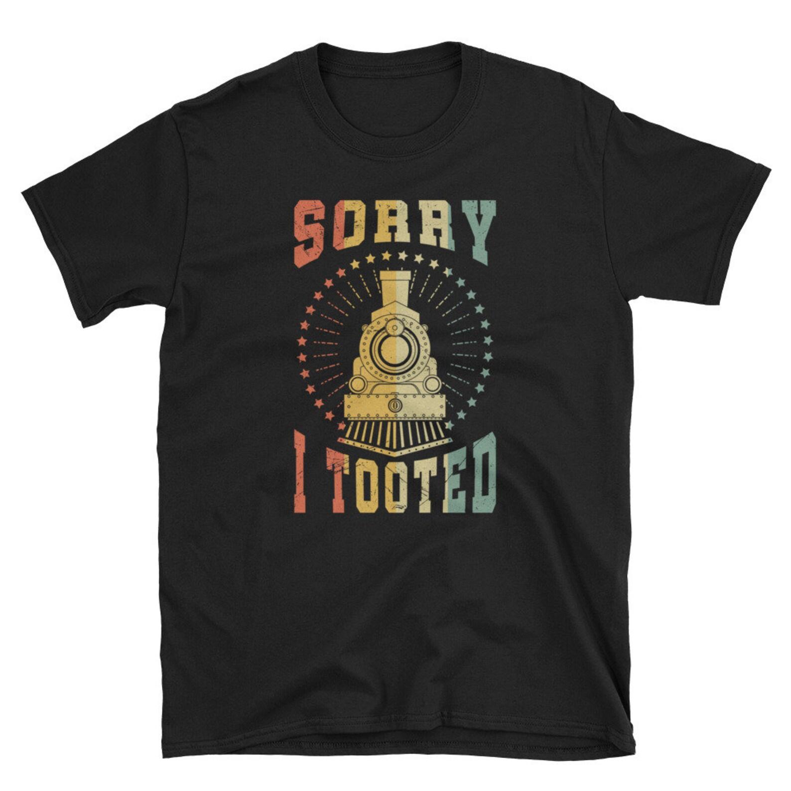 Train Conductor Pun Funny Apparel Short-Sleeve T-Shirt 3XL