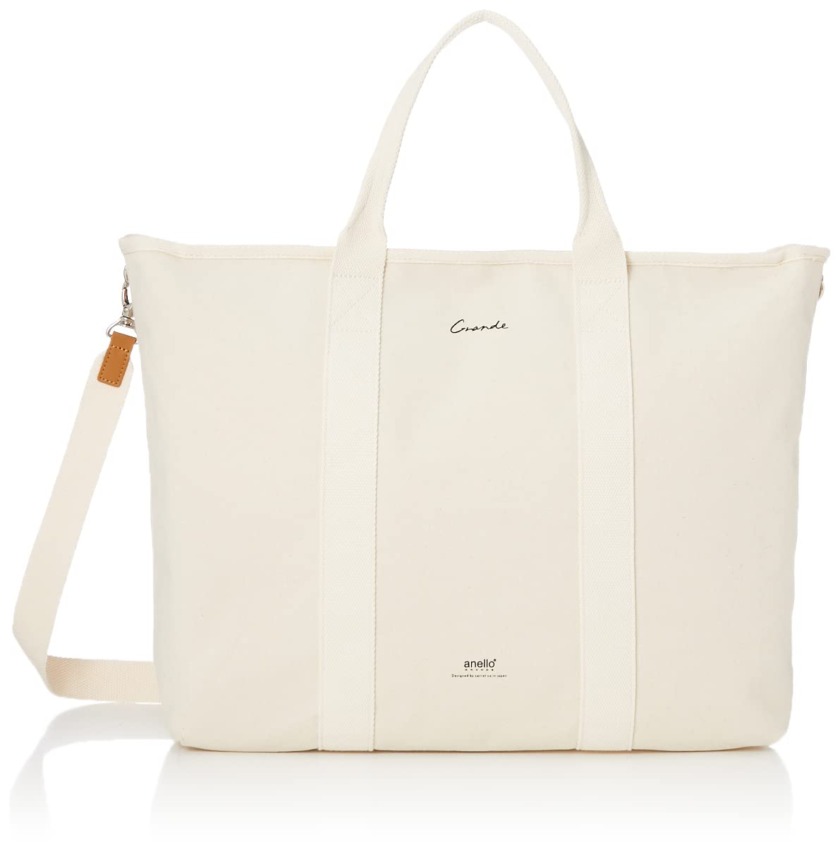 

2WAY Сумка-тоут большой емкости A3 Canvas CLAIRE GIH3101 Ivory [Anello Grande]