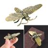 Artistic Solid Copper Dragonfly Sculpture for Home and Office Decoration
