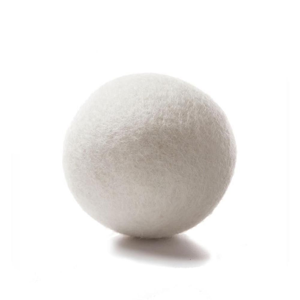 6-Pack Wool Dryer Balls Reusable Natural Fabric Softener 7CM