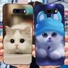 For LG G8X ThinQ Case Camera Protection Soft Clear Back Cover For LG V50S Thinq LGV50 ThinQ Phone Bumper Marble Skull Pattern