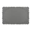 1/4/6PCS Square Placemats Shaped Faux Leather Table Mats Pad Kitchen Accessories Outdoor Indoor Christmas Place Mats Pad Orange