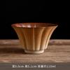 Firewood Glaze Tea Cup Kung Fu Ceramic Master Cup Household Tea Cup Single Cup Personal Exquisite Live Stream Accompanying Gift