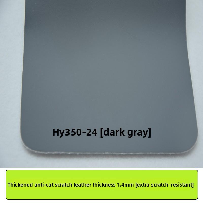 Thiened Waterproof Wear-resistant Scratch Leather Fabric Soft Padded Sofa Car Refurbiment Leather Material